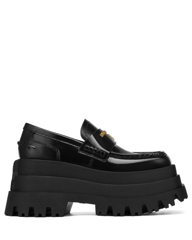 Naked Wolfe Delusion Box Loafers Női Fekete | KLQ9849WW